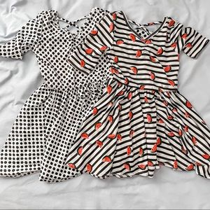 2 dresses (set) DotDotSmile/Lularoe sz 3/4